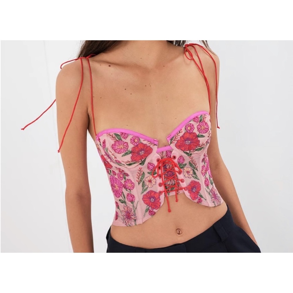 NWOT Kaylee bustier top